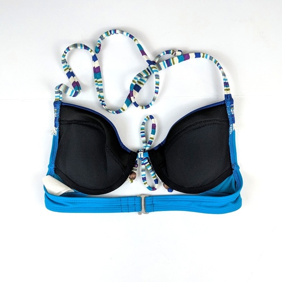 Lucky Brand Bikini Top Petite Fringes Small NWOT - Picture 7 of 8